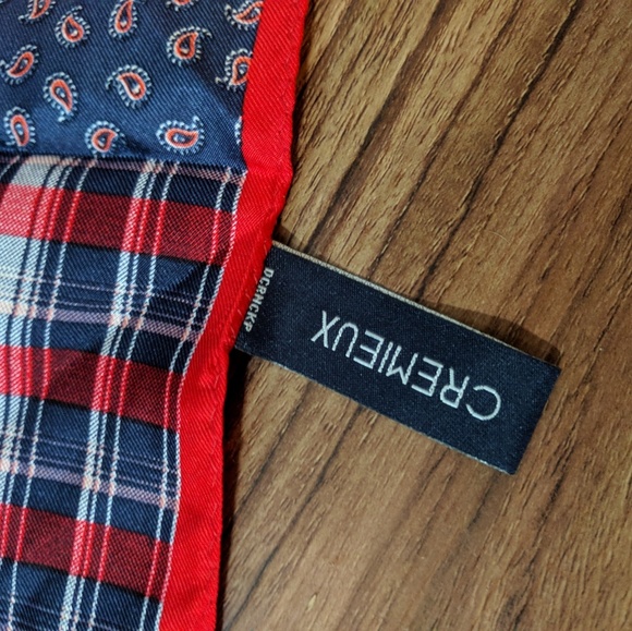 CREMIEUX Silk Pocket Square - Picture 4 of 4